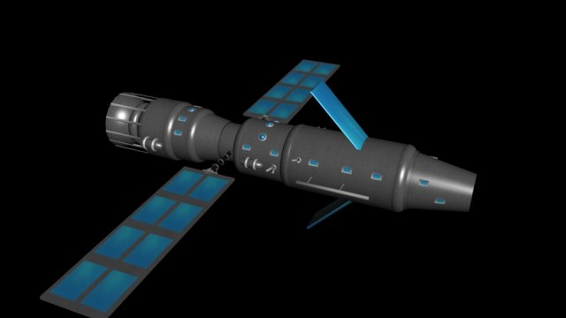 satellite 3D Model .c4d .max .obj .3ds .fbx .stl .blend 