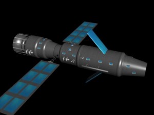 satellite Model 3D