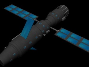 satellite 3D Model