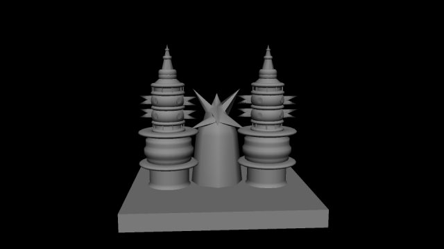 atlantic palace 3D Model .c4d .max .obj .3ds .fbx .stl .blend 