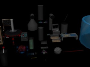lab equipment package 1 Model 3D
