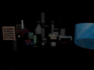 lab equipment package 1 3D Model