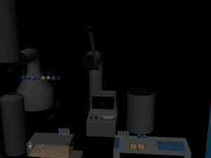 lab equipment package 1 3D Model