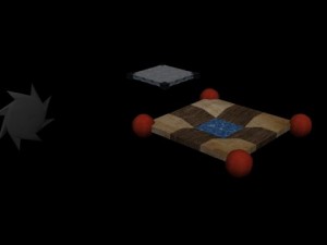 ancient temple scene 3D Model