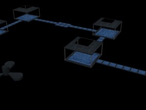 ancient temple scene 3D Model