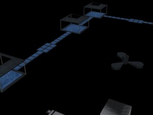 ancient temple scene 3D Model