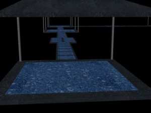 ancient temple scene 3D Model