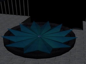 ancient temple scene 3D Model