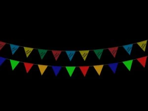 party decoration 3D Model