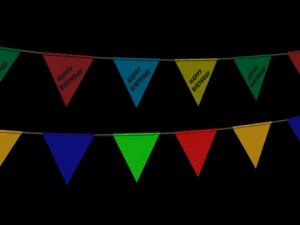 party decoration 3D Model