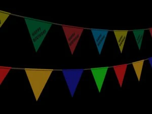 party decoration 3D Model