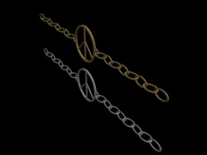 peace bracelet 3D 모델