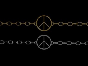 peace bracelet 3D 모델