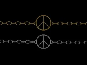 peace bracelet 3D Model