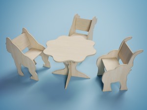 set for children 3D Model