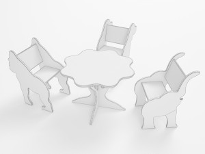set for children 3D Model