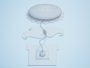 diy sunflower decorative light lamp 3D Model