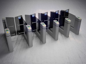 metro turnstile 3D 모델