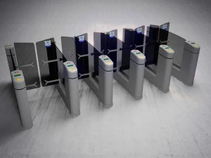 metro turnstile 3D Model