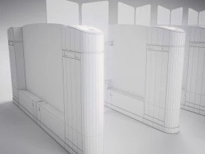 metro turnstile 3D Model