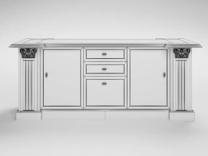 kitchen-office table 3D Model