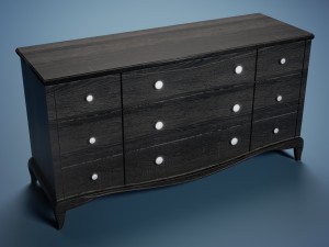 chest of drawers for bedroom Model 3D