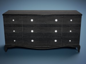 chest of drawers for bedroom 3Dモデル