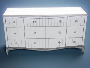 chest of drawers for bedroom 3D Model