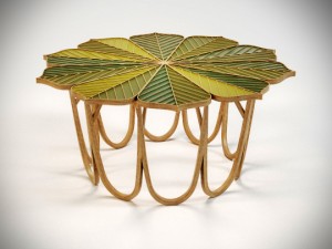 coffe table flower 3D Model