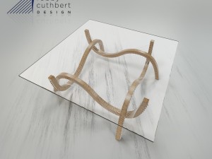 contour coffee table 3D 模型