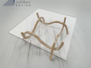 contour coffee table 3D Model