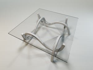 contour coffee table 3D 模型