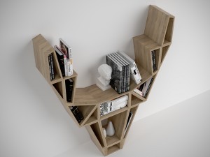 bookshelf deep 3D Модель