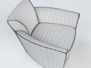 noble chair Modèle 3D
