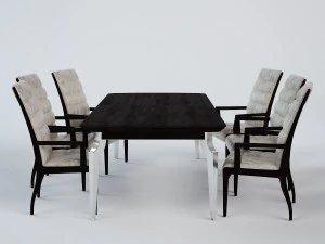 donghia dinning group 3D Model