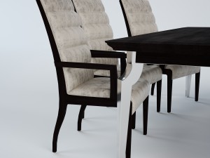 donghia dinning group 3D Модель