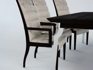donghia dinning group 3D Model