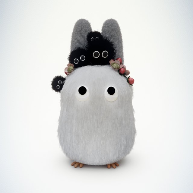 chucha toy Model 3D .c4d .max .obj .3ds .fbx .stl .blend 