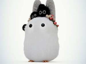 chucha toy Model 3D