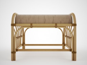 pouf rattan 3D Модель