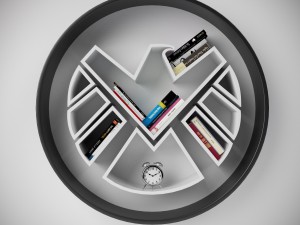 bookshelf marvel 3D Model