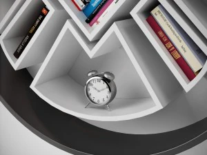 bookshelf marvel 3D Model