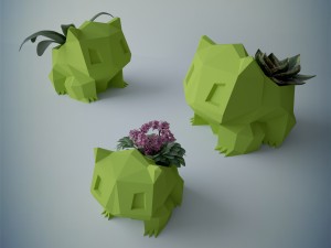 flower pot bulbasaur 3D Модель