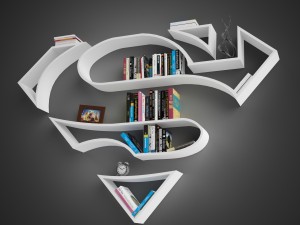 Superman shelves Modèle 3D