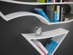 Superman shelves 3D Model