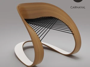 krzesło karnawałowe Model 3D