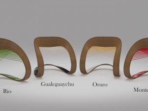 carnaval chair 3D Model