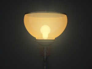 sconce crimson peak Model 3D