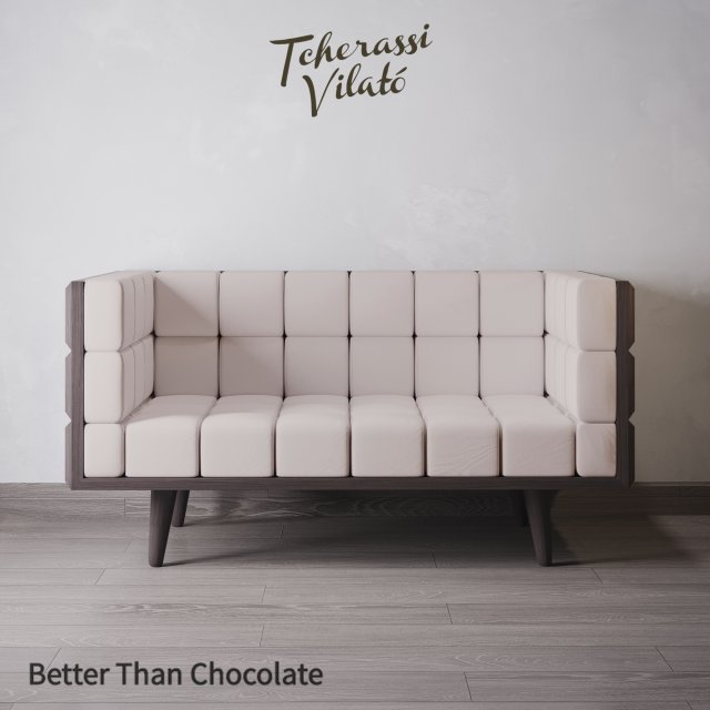 better than chocolate sofa 3D 模型 .c4d .max .obj .3ds .fbx .stl .blend 