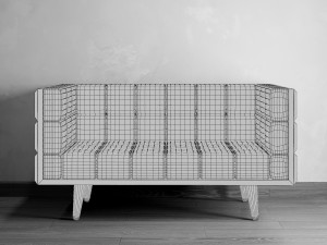 better than chocolate sofa 3D 模型